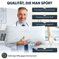 Memory Foam Kissen - Kopfkissen 40x80 höhenverstellbar - Pillows for Sleeping für Seitenschläfer und andere - Premium Füllung gegen Nackenschmerzen - richtige Höhe einfach Finden