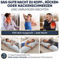 Memory Foam Seitenschläferkissen 40 x 145 cm