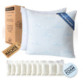 Memory Foam Kopfkissen 80 x 80 cm 2er Set
