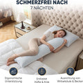 Memory Foam Seitenschläferkissen 40 x 145 cm